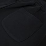 Pantaloni scurți din bumbac femei - Curved-fit - Stealth Black - 06