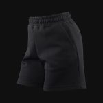 Pantaloni scurți femei - Relaxed fit - All Black - 03