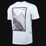 Tricou Alb Barbati Regular-Fit - Alpine Frame