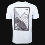 Tricou Alb Barbati Regular-Fit - Alpine Frame - 06