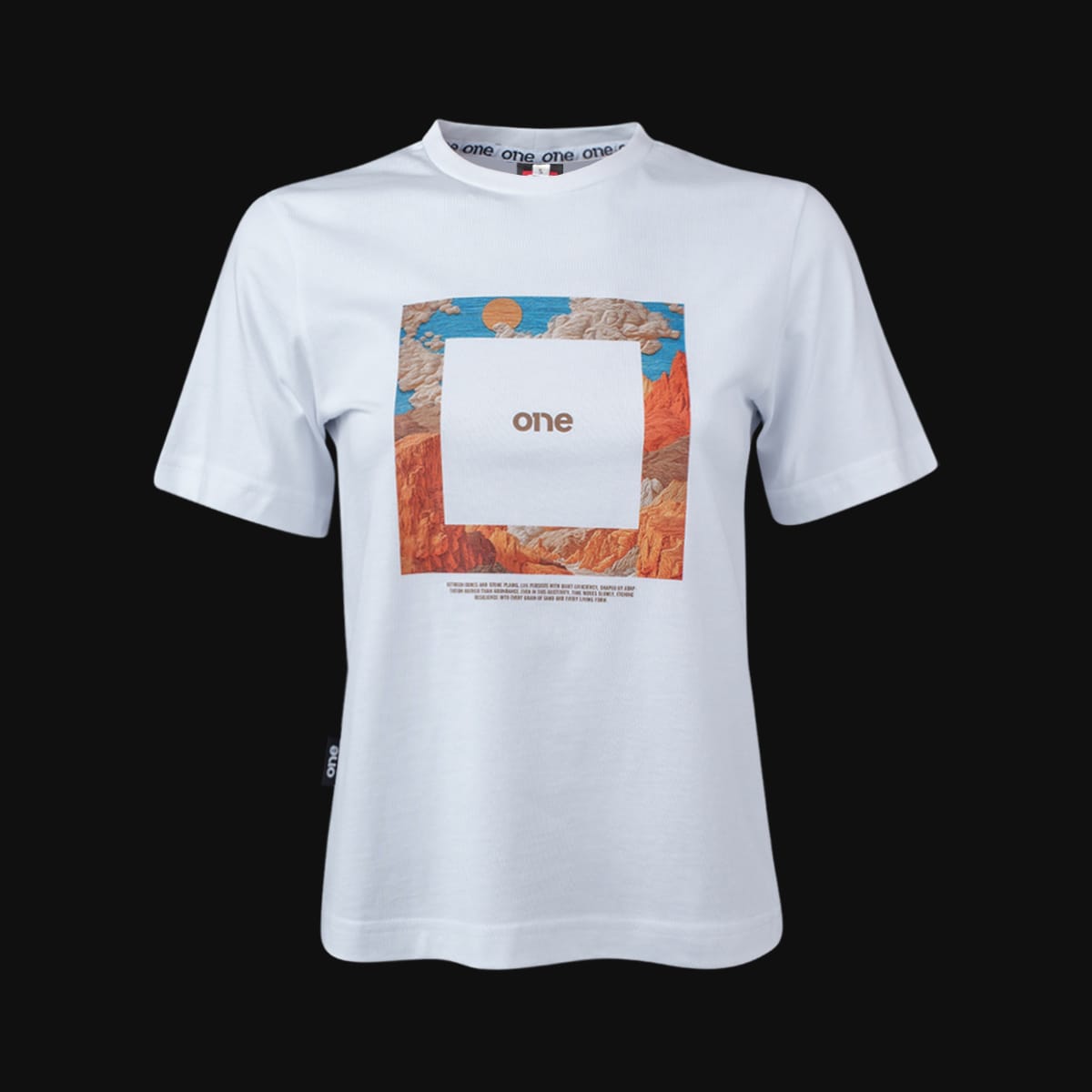 Tricou Alb Femei Regular-Fit - Art One Tricou Alb Femei Regular-Fit - Art One