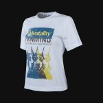 Tricou Alb Femei Regular-Fit - Mentality - 03