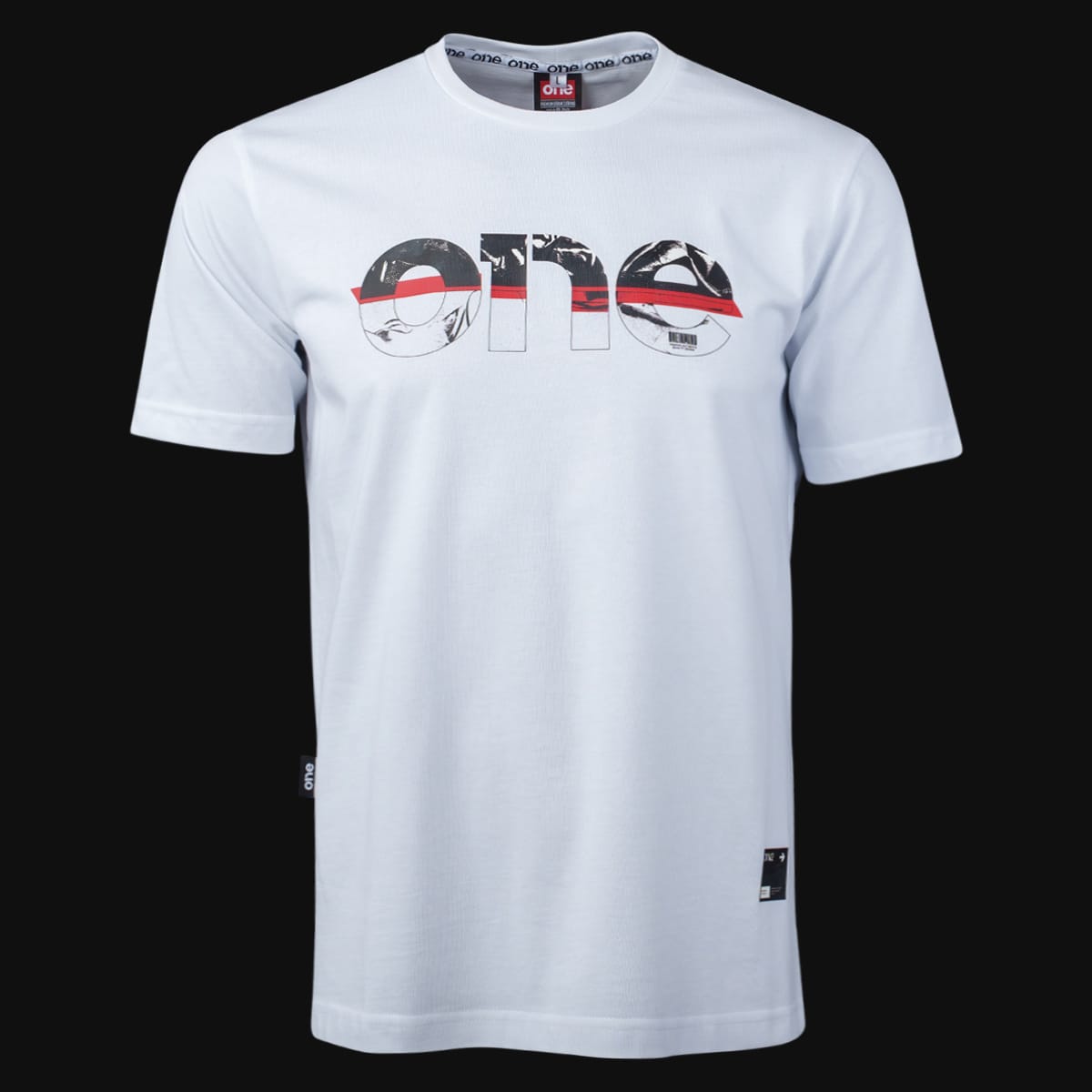 Tricou alb Regular-Fit Bărbaţi - FFC Tricou alb Regular-Fit Bărbaţi - FFC