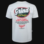 Tricou alb Regular-Fit Bărbaţi - Grind-G