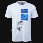 Tricou alb Regular-Fit Bărbaţi - N27 One