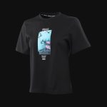Tricou Negru Femei Regular-Fit - GAG One