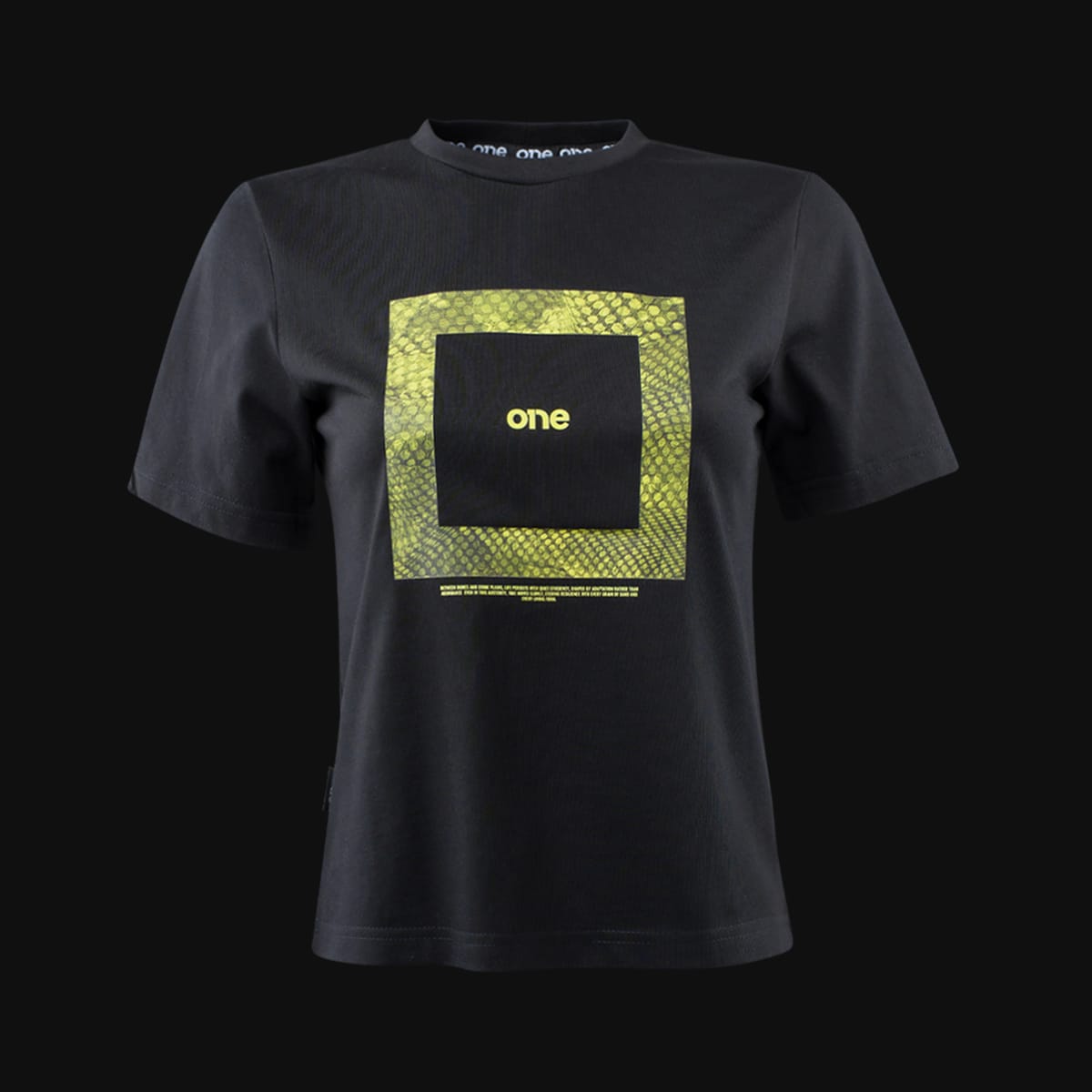 Tricou Negru Femei Regular-Fit - Square Tricou Negru Femei Regular-Fit - Square
