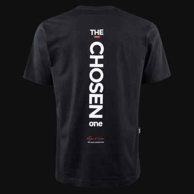 Tricou negru Regular-Fit Bărbaţi - Chosen BW