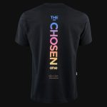 Tricou negru Regular-Fit Bărbaţi - Chosen RB