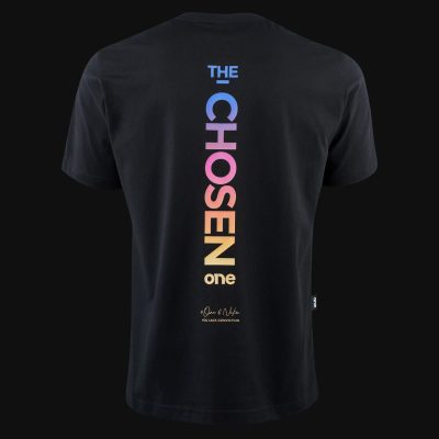 Tricou negru Regular-Fit Bărbaţi - Chosen RB