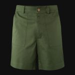 Bermude din bumbac - Olive Core - 04