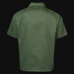 Cămașă tip overshirt cu mânecă scurtă - Olive Comfort - 05