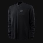Hanorac negru cu fermoar regular-fit - Boxy - 03