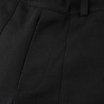 Pantaloni scurți din bumbac piqué - Black One - 04