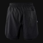 Pantaloni scurți sport cu colanți - Black Motion - 04