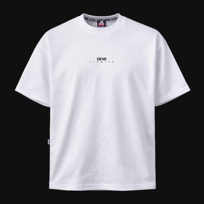 Tricou alb larg - 1INMIND CL