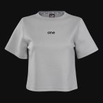 Tricou scurt Grey