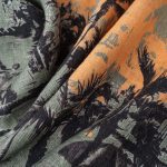 Tricou din in Regular Fit Palms One - 07